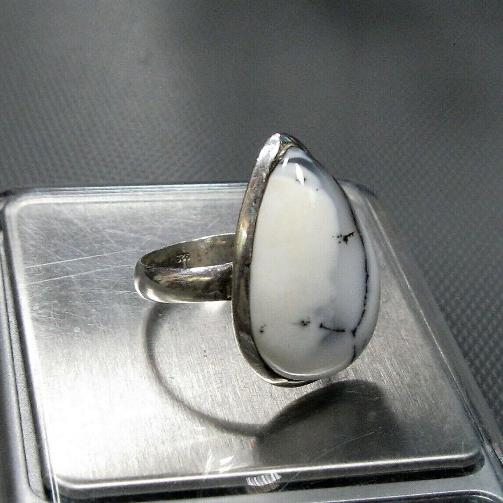 Large Ukrainian Solid Sterling Silver 925 White A… - image 2